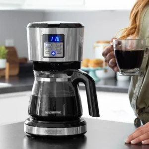 Cafetera Programable de 12 Tazas Black & Decker