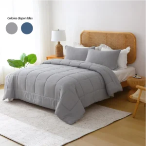 Set de Edredon Camden Gris - Varios Tamaños